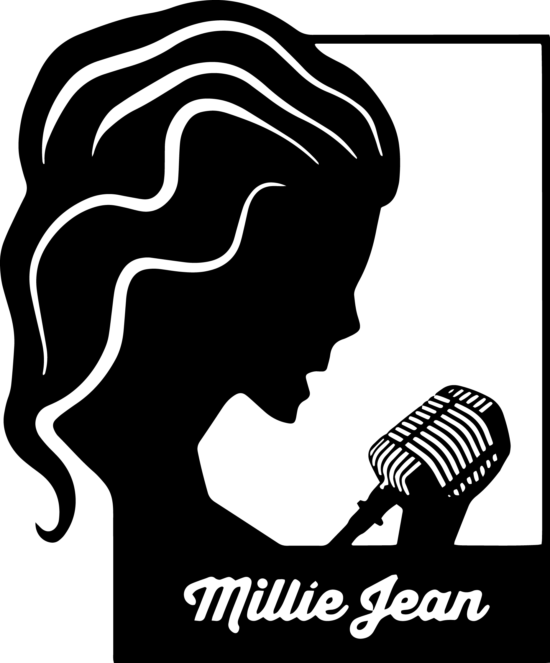 Millie Jean -bilebändi logo