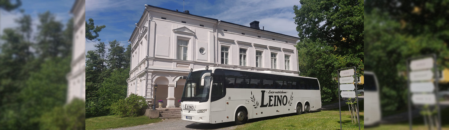 Linja-autoliikenne Leino Oy kansikuva